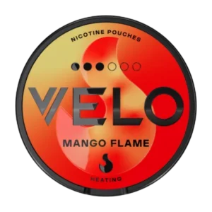 Bargain Velo Snus – Velo Mango Flame snus pouches, next day delivery