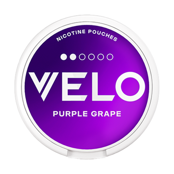 Bargain Velo Snus – Velo Purple Grape snus pouches, next day delivery