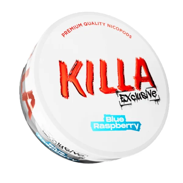 Purchase Killa Snus – Killa Blue Rasberry snus pouches, next day delivery