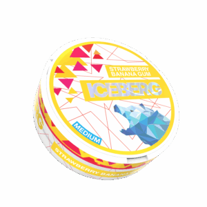Iceberg Medium Strawberry Banana Gum 20mg
