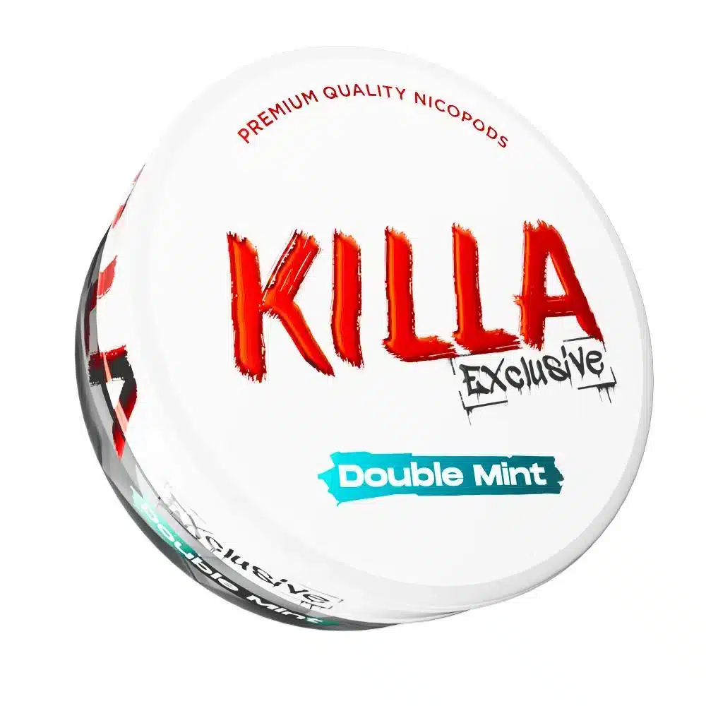 Buy Killa Snus – Killa Double Mint snus pouches, next day delivery