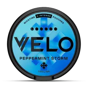 Bargain Velo Snus – Velo Peppermint Storm 17mg snus pouches, next day delivery