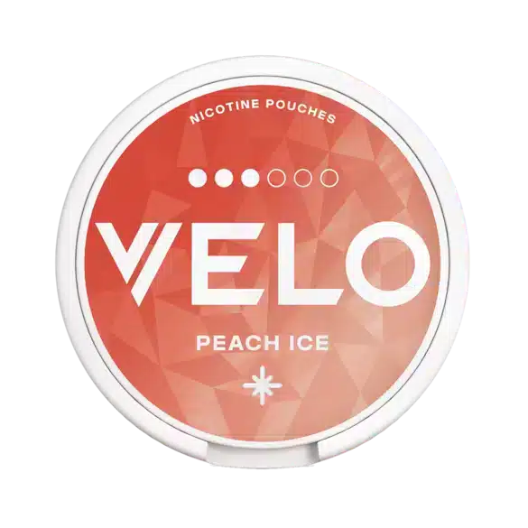 Velo Snus for sale – Velo Peach Ice snus pouches, next day delivery
