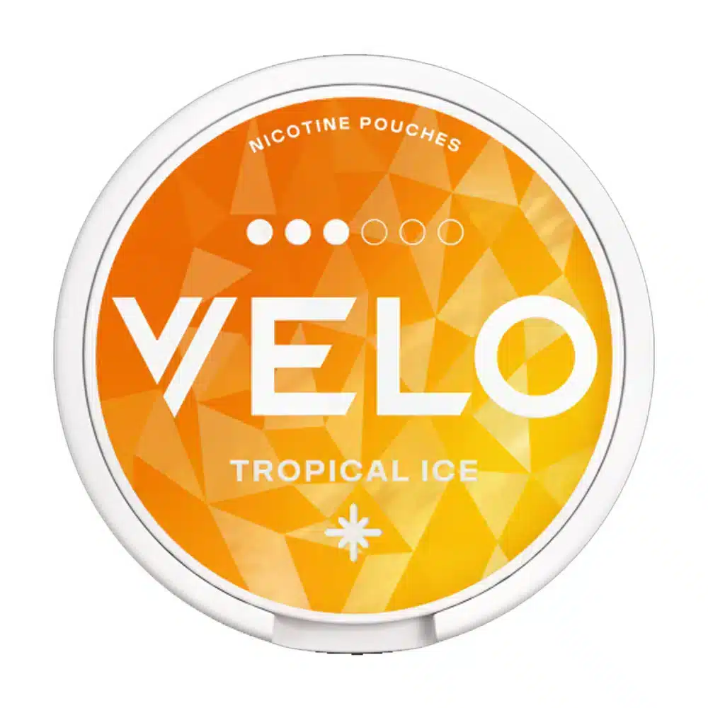 Velo Tropical Ice Buy Velo Snus – Velo Tropical Ice snus pouches, next day delivery