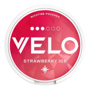 Buy Velo Snus – Velo Strawberry Ice snus pouches, next day delivery