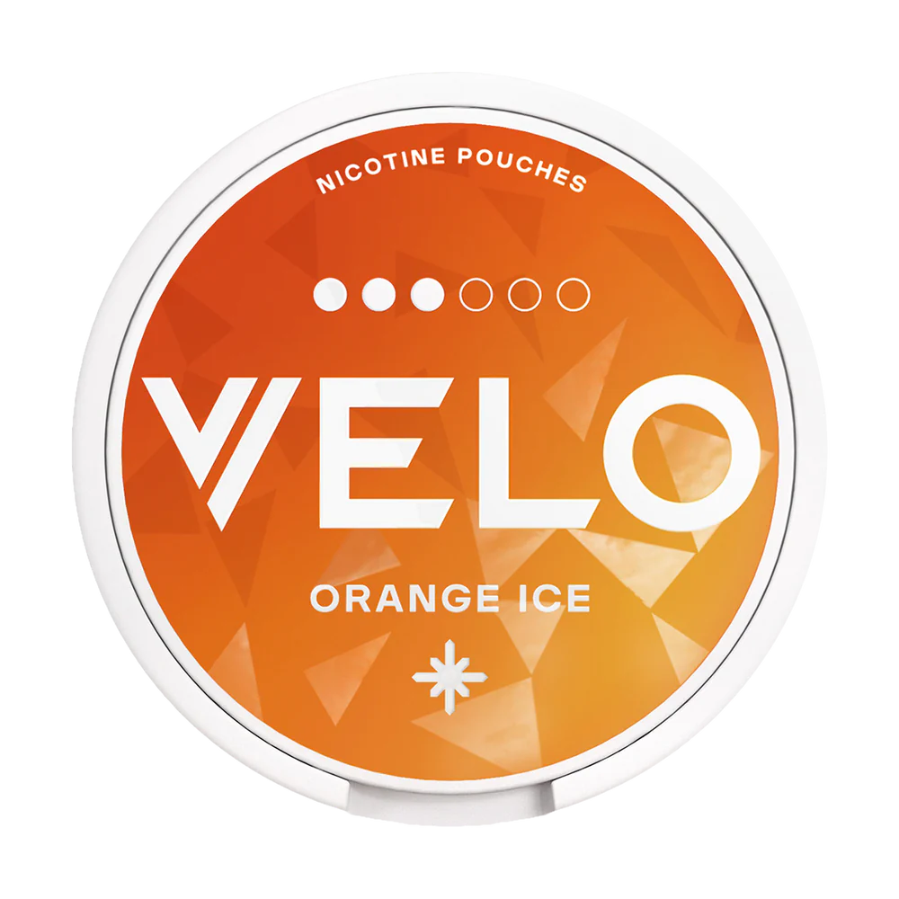 Bargain Velo Snus – Velo Orange Ice snus pouches, next day delivery